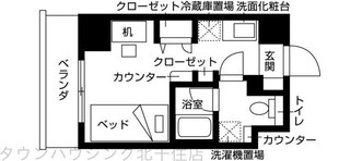 リビオセゾン亀有の物件間取画像